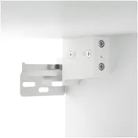 vidaXL 3-delige TV-meubelset, wit, van houtvezel