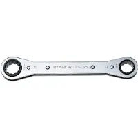 Stahlwille Ratelringsleutel | 16 x 18 mm | 12-KT. lengte 205 mm | aantal tanden 22 | 1 stuk - 41131618