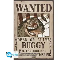 GB eye Poster One Piece - Wanted Buggy Wano 38x52cm