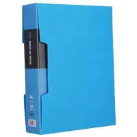 Deli RIO Album 100 A4 Hoezen Blauw - Documentenmap Organizer