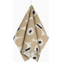 Marimekko Pieni Unikko Kitchen Towel 47x70 Cm 2-pack - Keukenhanddoeken Katoen Beige - 075095-185