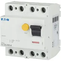 Eaton Aardlekschakelaar 4-polig 25 A 0.03 A 400 V Eaton 236772