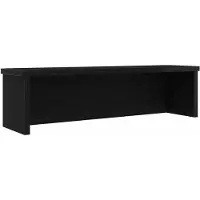 vidaXL Keukenrek stapelbaar 60x15x16 cm bewerkt hout zwart