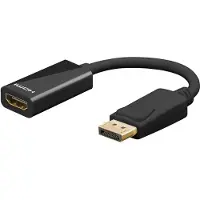 Goobay DisplayPort - HDMI adapter | 8K 60Hz | zwart | 0,20 meter