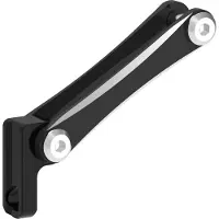 Lezyne Vervangende Vorkbevestiging voor e-bike licht, zwart 2022 Verlichting accessoires