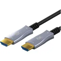 Pro Optical Hybrid Ultra High Speed HDMI Cable with Ethernet (AOC) (8K/@60Hz) 10 m