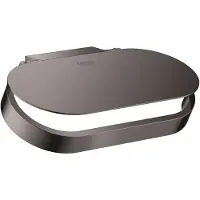 GROHE Selection - Toiletrolhouder, Hard Graphite 41069A00