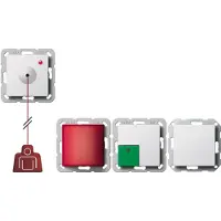 Gira noodset systeem 55 zuiver wit - 291403