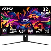 MSI 9S6-3DD64T-005 Gaming monitor Energielabel G (A - G) 80 cm (31.5 inch) 3840 x 2160 Pixel 16:9 0.05 ms Hoofdtelefoonaansluiting OLED