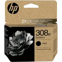 HP 308e EvoMore originele zwarte inktcartridge