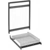 Hendi Patisserie gitaarsnijder – chirurgisch staal – zwart aluminium – 636x441x109 mm