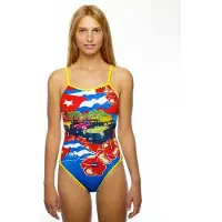 Turbo Cuba Colours Swimsuit Veelkleurig M Vrouw