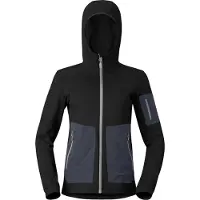 Norrøna - Women's Falketind Warm2 Stretch Hood - Fleecevest L, zwart