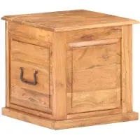vidaXL Kist 40x40x40 cm massief acaciahout