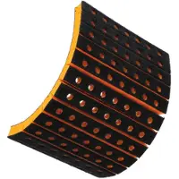 Mirka schuim-interface profielpad 75x100 mm / 6 mm dik, zacht / voorgesneden elementen eenvoudig aanpasbaar / geschikt voor doe-het-zelfprojecten / stofvrij schuren