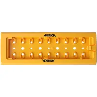 Mirka schuurpad 80x230 mm klittenband / voor DecoSander stangschuurmachine / voor gladde wand- en plafondafwerking, gipsplaten en detailwerk