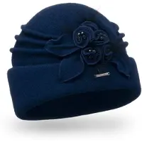 Vivisence Hoed '7058' donkerblauw