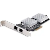 StarTech.com Netwerkkaart - - 2-poorts 10GbE PCIe - 10 Gbits/s - Jumbo Frames - Compatibel met Windows/Linux
