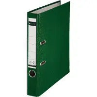 Leitz Ordner 1015 A4 50mm PP groen - 2 stuks