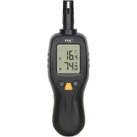 TFA-Dostmann Digitales Profi-Thermo-Hygrometer 31.1066.01 Thermo- en hygrometer Zwart, Geel