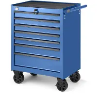 HBM gereedschapswagen 7 laden, blauw