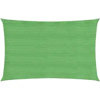 vidaXL Zonnezeil 160 g/m² 4x7 m HDPE lichtgroen