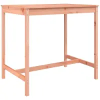 vidaXL Tuintafel 121x82,5x110 cm, massief douglashout