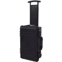 vidaXL Hardcase transportkoffer met wielen en schuimen binnenkant online kopen
