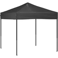 vidaXL Partytent inklapbaar 2x2 m antracietkleurig