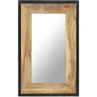 vidaXL Spiegel 80x50 cm massief mangohout