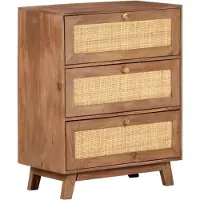 vidaXL Dressoir 61x35x76 cm massief mangohout