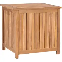vidaXL Opbergbox 60x50x58 cm massief teakhout