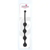 Dreamtoys All Time Favorites vier Beads Anal Anale kralen - Zwart - 24.5 cm
