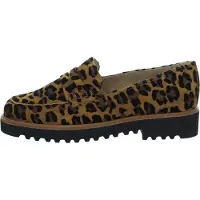 Paul green Mocassins 'Slipper Damen 2694-106 Echtleder in braun' bruin