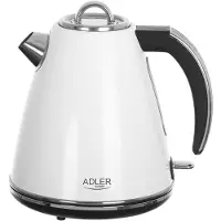 Adler Waterkoker Metaal Wit AD 1343 STRIX - 1,5 L
