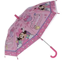 Minnie mouse Paraplu - Kinderparaplu - Metaal frame - Roze