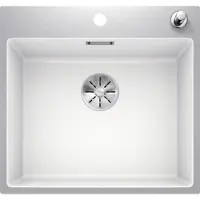 BLANCO Subline 500-IF/A SteelFrame wit/blanc auto.