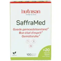 Nutrisan SaffraMed 100 + 20 Capsules Gratis 100+20 St Capsules