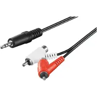 Wentronic Tulp naar jack 3.5 mm kabel | Extra poorten | | 1.5 meter