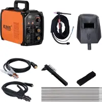Kibani Lasapparaat TIG-200S incl. 5 kg laselektroden - TIG & MMA Lasapparaat tot 4.0 mm - IGBT-Inverter-Technologie - Compact en Lichtgewicht - Elektrisch Lasapparaat 220V - RVS / Elektrode Lassen