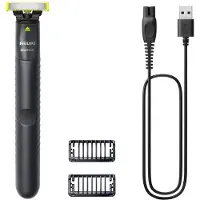 Philips Norelco OneBlade QP1424/10 scheerapparaat Scheerapparaat met scheerblad Trimmer Houtskool