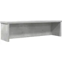 vidaXL Keukenrek stapelbaar 60x15x16 cm bewerkt hout betongrijs