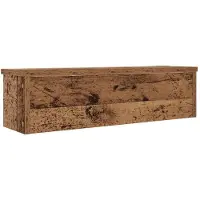vidaXL Keukenrek stapelbaar 50x15x16 cm bewerkt hout oud houtkleurig