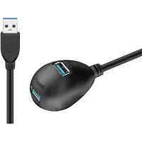 Goobay USB A Verlengkabel Hub Docking Splitter