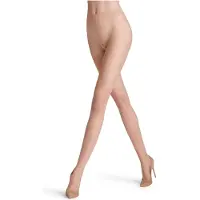 Falke Shelina eenkleurig materiaal transparant 12 DEN panty dames beige - maat S