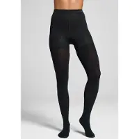 Calvin Klein Shaper Full Coverage Tights 80 Zwart polyamide Small Dames