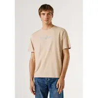 Pepe Jeans Shirt 'Eggo N' beige / wit