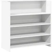 vidaXL Receptiebalie Wit 180x50x103,5 cm Bewerkt Hout