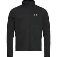 Jack Wolfskin Funktionele fleece-jas 'LITESTRIDE' zwart / wit