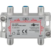Goobay SAT Distributor, 4-Pack